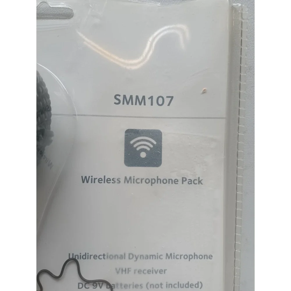 Singing Machine VHF‎ Wireless Microphone Kit SMM107